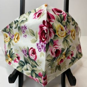 Floral face mask